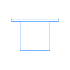 Furniture Side Tables End Tables Blu Dot Plateau Table Medium Stencil Svg Vector, Free Vectors File